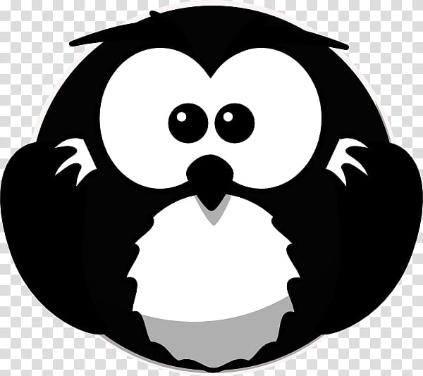 Owl, Bird, Cartoon, Drawing, Barn Owl, Beak, Wise Old Owl, Animal transparent background PNG clipart