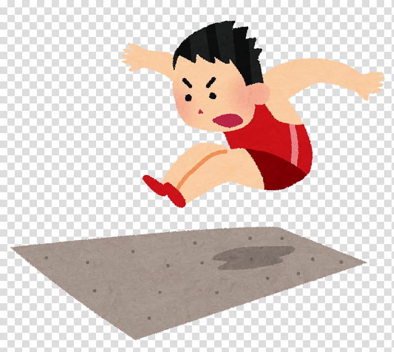 Track And Field Athletics, Long Jump, Jumping, Standing Long Jump Men, High Jump, Sports, 50 Metres, Cartoon transparent background PNG clipart