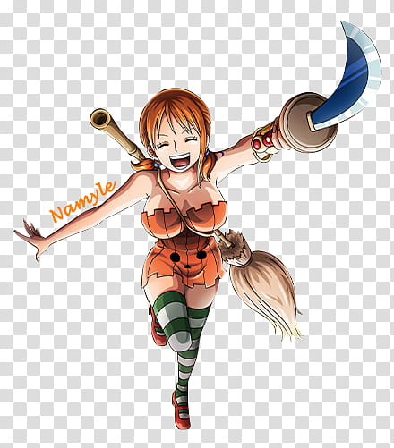 Nami (Render #), One Piece Nami transparent background PNG clipart