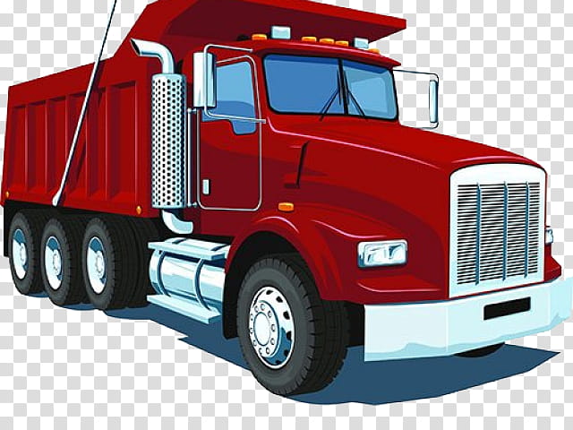 Car, Dump Truck, Truck Driver, Tow Truck, Semitrailer Truck, Land Vehicle, Transport, Freight Transport transparent background PNG clipart