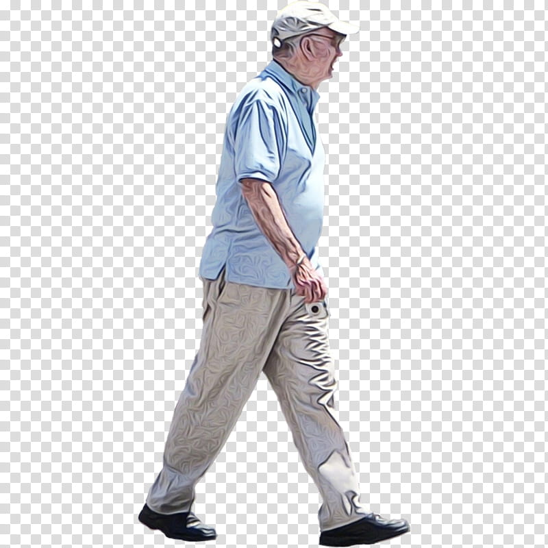 Golf Club, Man, Walking, Male, Health, Wise Old Man, Jeans, Clothing transparent background PNG clipart