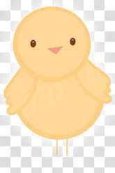 Pascua Easter, yellow chick illustration transparent background PNG clipart