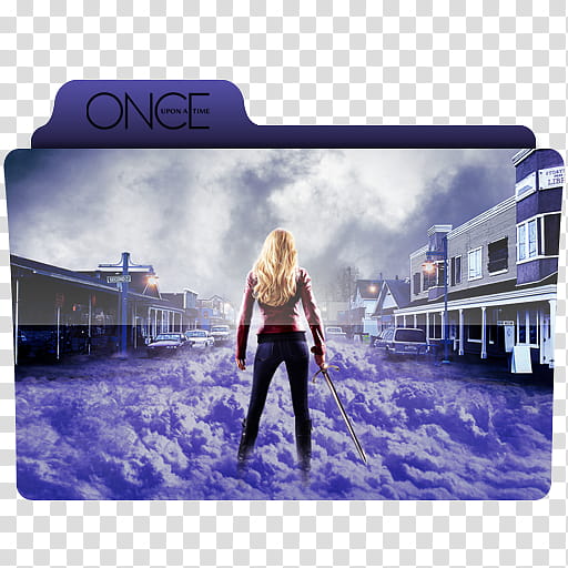 Folder Icons ft TV Shows, ouat transparent background PNG clipart