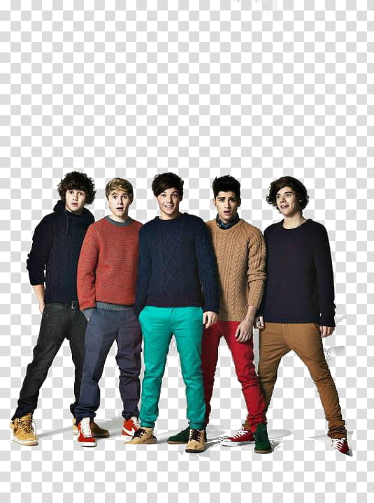 One Direction transparent background PNG clipart