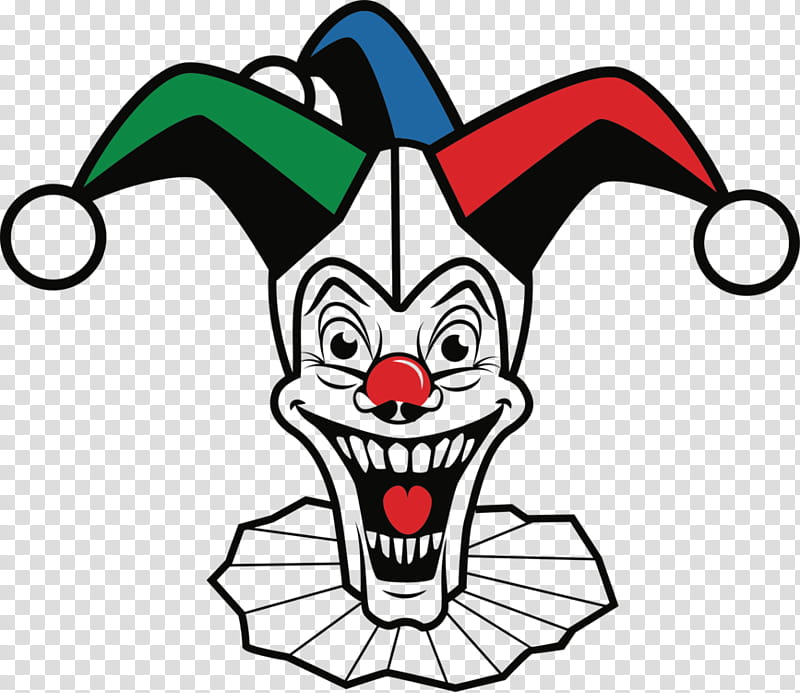 Presunción Escribir disfraz Joker, Harlequin, Drawing, Clown, Jester, Head, Cartoon, Nose transparent  background PNG clipart | HiClipart