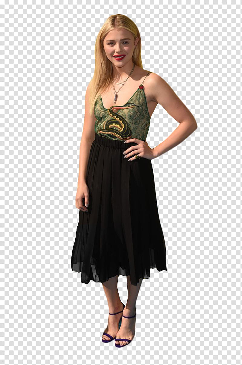 Chloe Moretz ,  transparent background PNG clipart