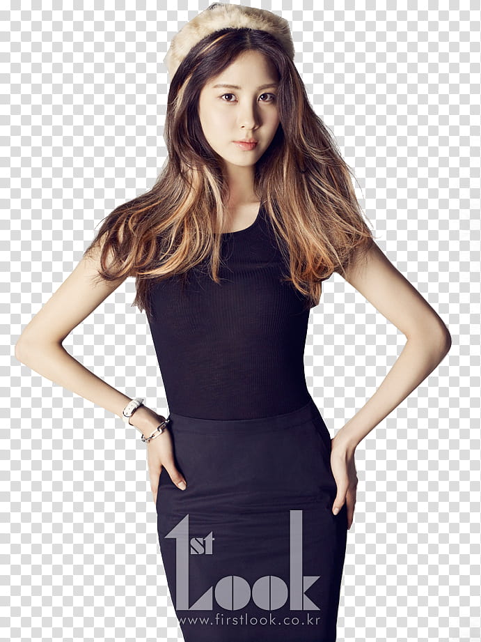 SNSD Seohyun F x Krystal st Look x transparent background PNG clipart