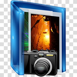 Rainmeter Tabbed Dock, black camera with case illustration transparent background PNG clipart