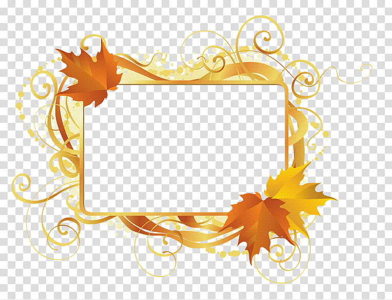 Watercolor Leaves Autumn Frame, Autumn Leaves, Watercolor Painting, Leaf, Drawing, Yellow, Frame, Rectangle transparent background PNG clipart