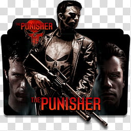 Movie Collection Folder Icon Part , The Punisher_x transparent background PNG clipart