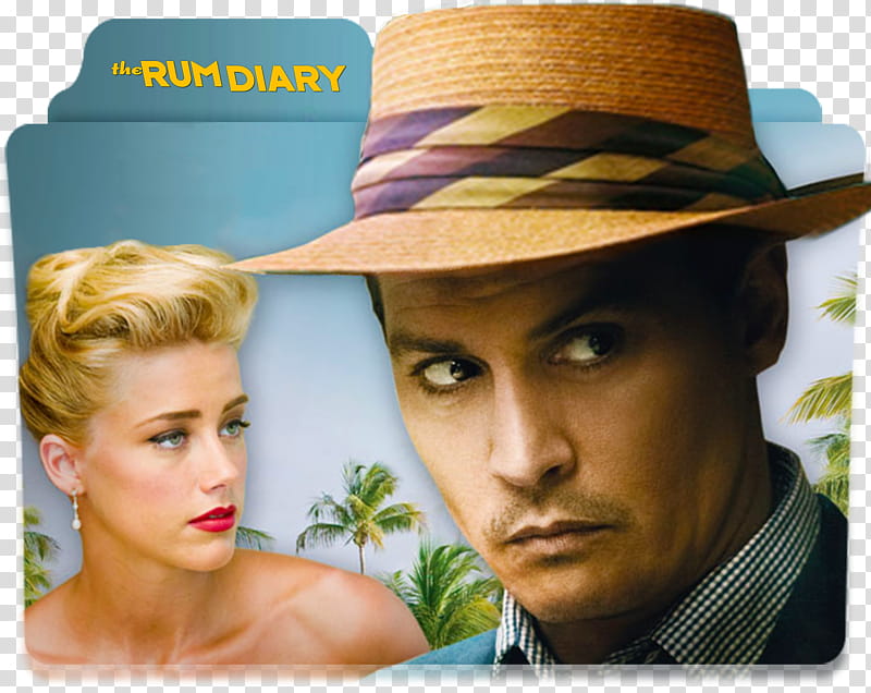 Johnny Depp film folders, therumdiary transparent background PNG clipart