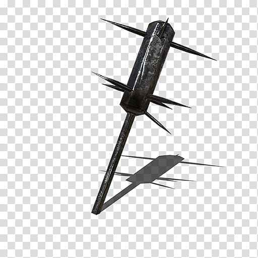 Helicopter, Dark Souls III, Mace, War Hammer, Weapon, Undead, Spear, Pickaxe transparent background PNG clipart