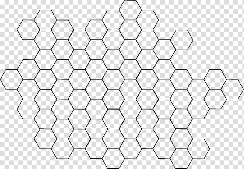 Honeycomb Stencil Geometric Hexagon Pattern Continuous Template