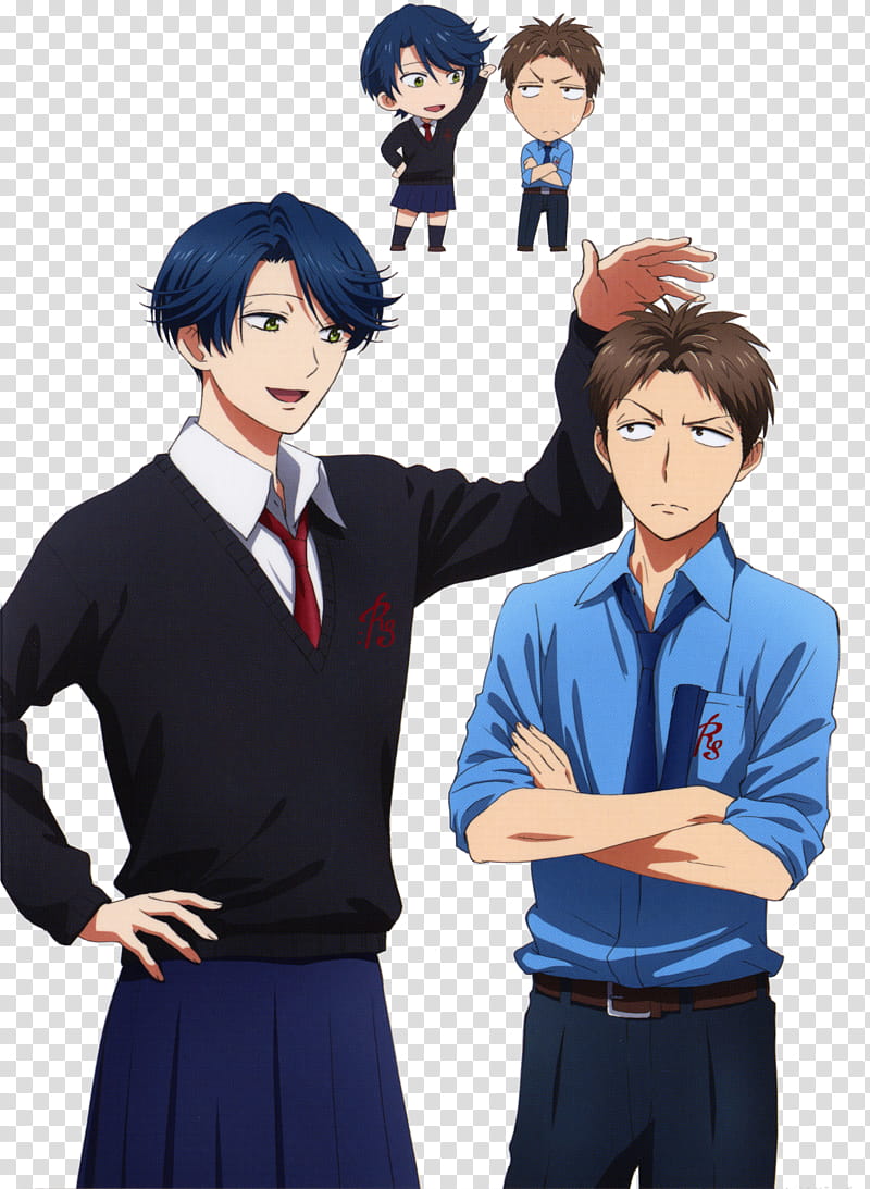 Keppeki Danshi Aoyama kun transparent background PNG clipart