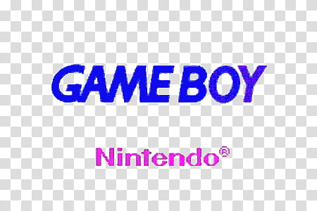 Aesthetic, Nintendo Gameboy text transparent background PNG clipart
