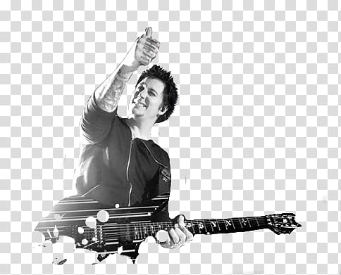 Avenged Sevenfold, man playing electric guitar transparent background PNG clipart