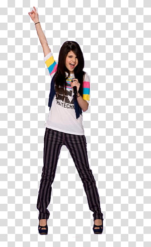 selena gomez 1 texto transparent background PNG clipart thumbnail