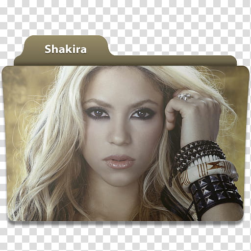 Music Folder  , Shakira transparent background PNG clipart