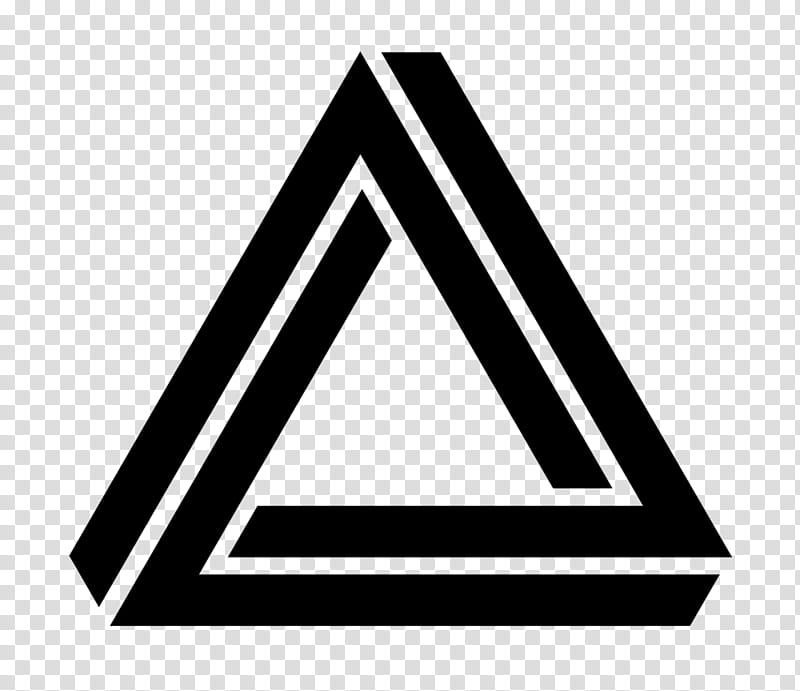 GEOMETRIC, black triangle logo transparent background PNG clipart