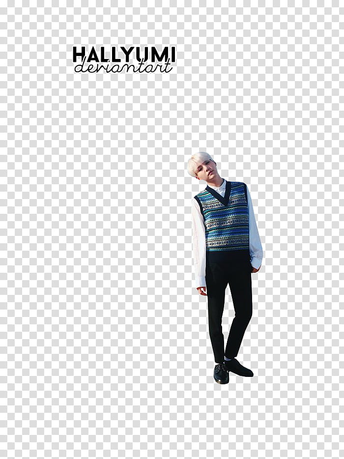 Suga, man standing and tilting his head transparent background PNG clipart