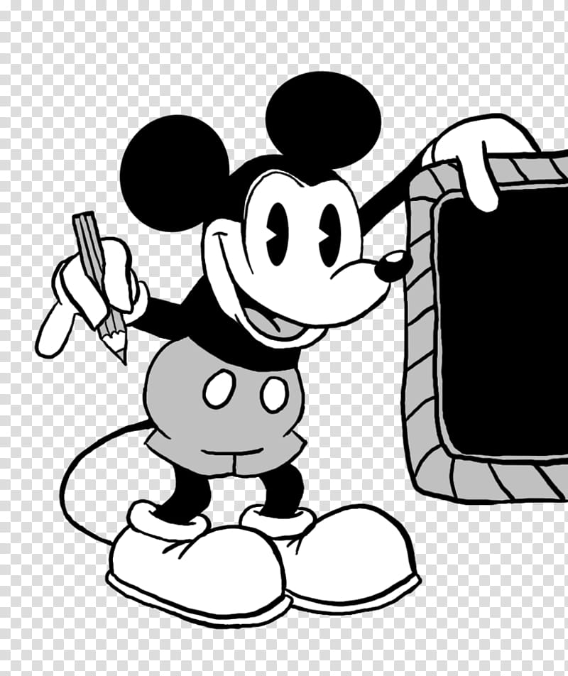 Mickey Attempt, Mickey Mouse holding board and pencil illustration transparent background PNG clipart