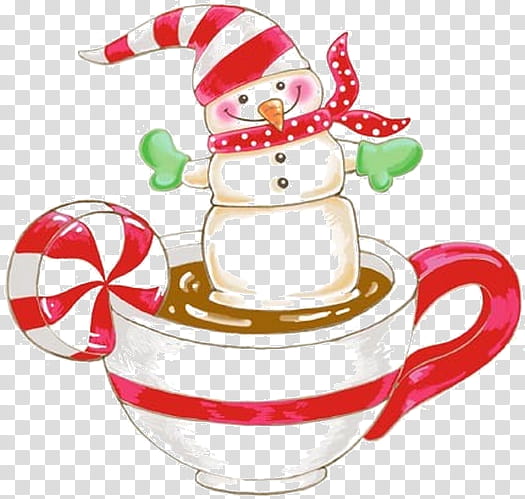 Santa Claus Drawing, Hot Chocolate, Coffee, Christmas Day, Snowman, Mug, Cocoa Bean, Drink transparent background PNG clipart