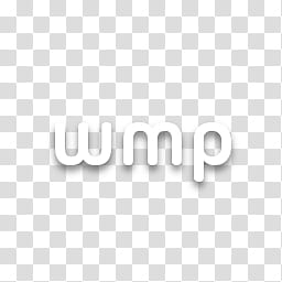 Ubuntu Dock Icons, windows media player, white wmp text transparent background PNG clipart