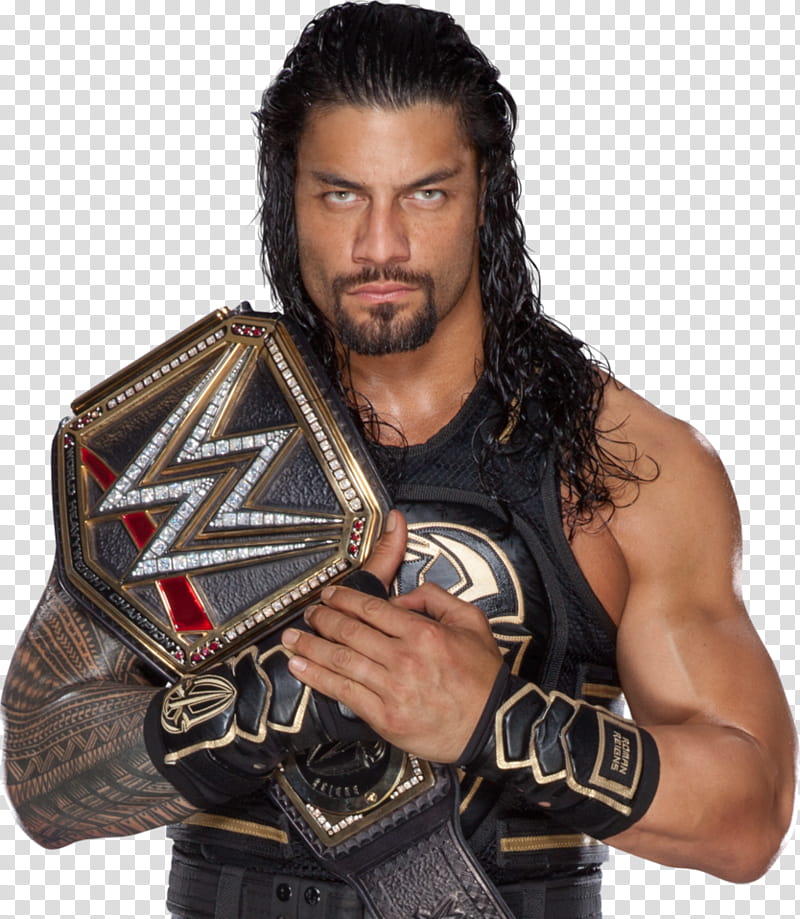 Roman Reigns WWE Champion Renders  transparent background PNG clipart