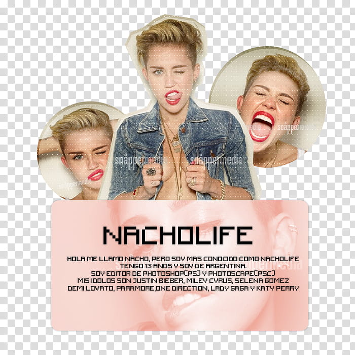 NEW ID ENERO, MILEY CYRUS, transparent background PNG clipart