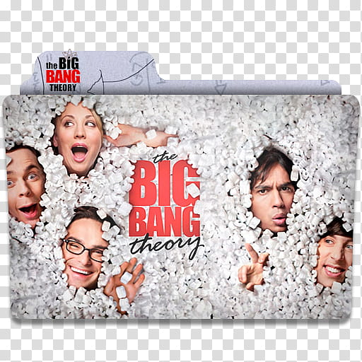 The Big Bang Theory TV Folders, Design  icon transparent background PNG clipart