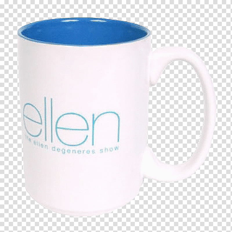 Coffee Cup Mug, Mug M, Purple, Ellen Degeneres Show, Ellen Show, Drinkware, Tableware, Material transparent background PNG clipart