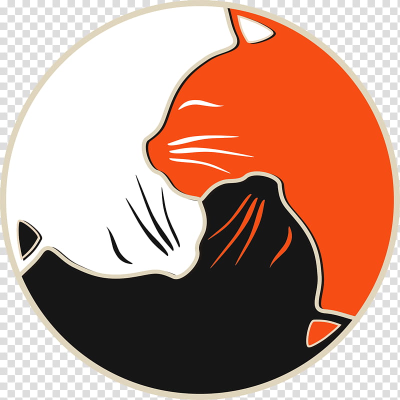 Cat Silhouette, Logo, Calico Cat, Color, Three Colours Trilogy, Drawing, Painting, Orange transparent background PNG clipart