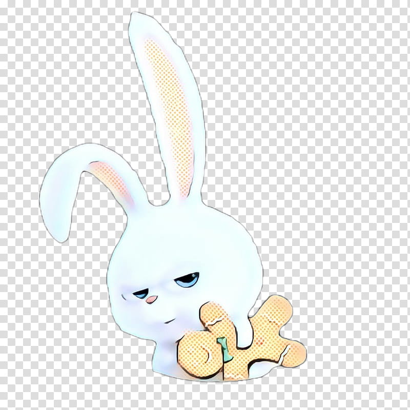 Easter Bunny, Pop Art, Retro, Vintage, Rabbit, Stuffed Animals Cuddly Toys, Cartoon, Easter transparent background PNG clipart