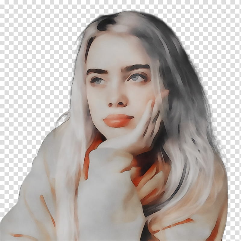 Billie Eilish, American Singer, Music, Celebrity, Party Favor, When The Partys Over, Bellyache, Drawing transparent background PNG clipart