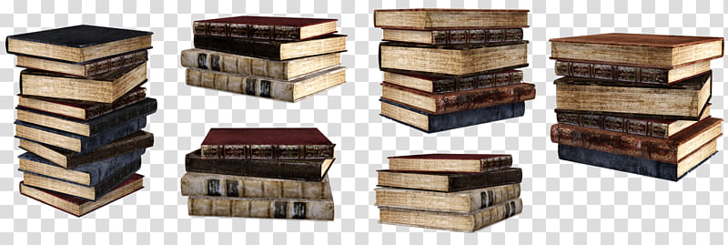 UNRESTRICTED Stacks of books renders, assorted book lot transparent background PNG clipart