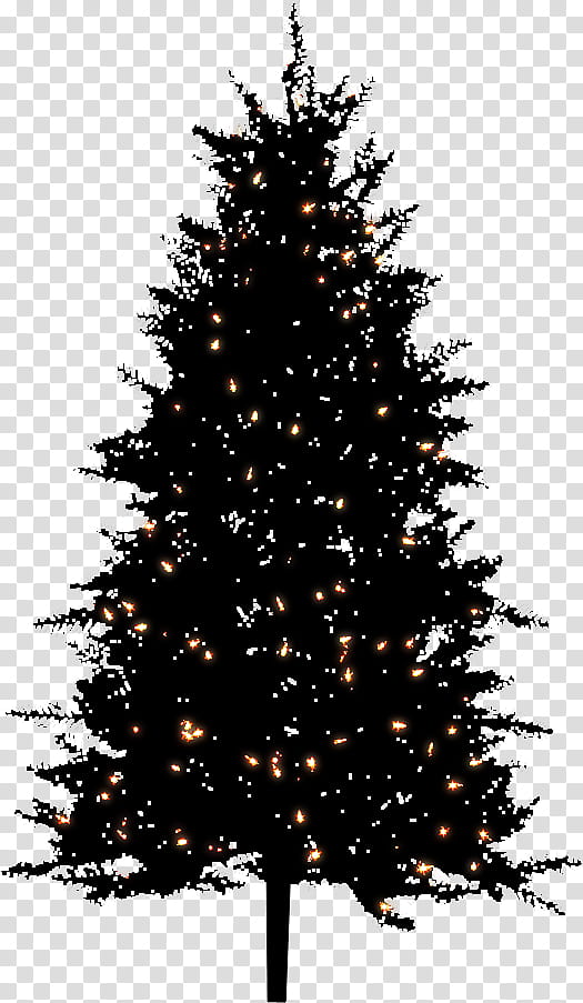 night bg christmas tree, black Christmas tree transparent background PNG clipart