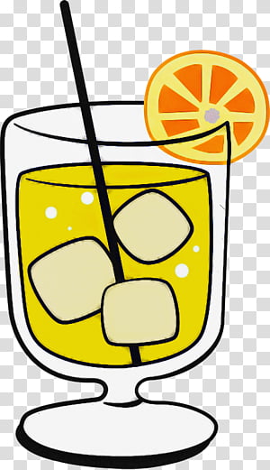 yellow drink drinkware transparent background PNG clipart thumbnail