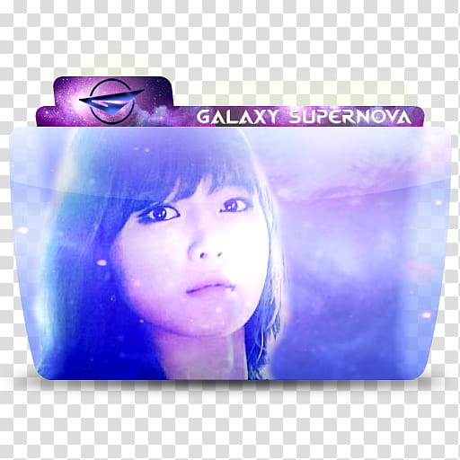 SNSD Galaxy Supernova Folder Icon , Sooyoung, Galaxy Supernova transparent background PNG clipart