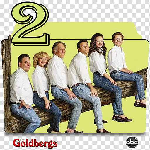 The Goldbergs series and season folder icons, The Goldbergs S ( transparent background PNG clipart