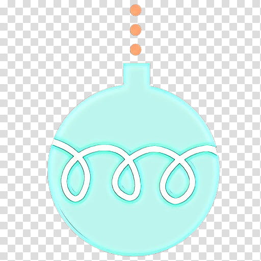 aqua turquoise teal turquoise ornament, Circle transparent background PNG clipart