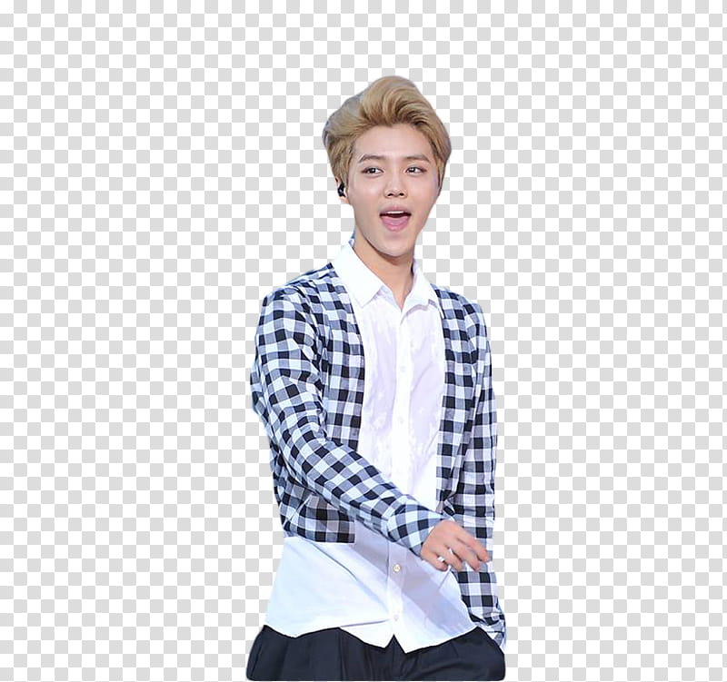 Luhan EXO  Render, man open his mouth wide transparent background PNG clipart