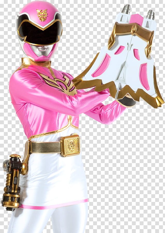 Emma Pink Megaforce Ranger transparent background PNG clipart