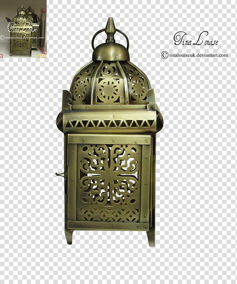 Tealight holder, brown steel lantern transparent background PNG clipart