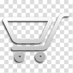 Devine Icons White Shopping Cart Transparent Background Png Clipart Hiclipart