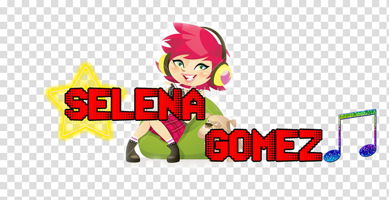Texto selena gomez transparent background PNG clipart
