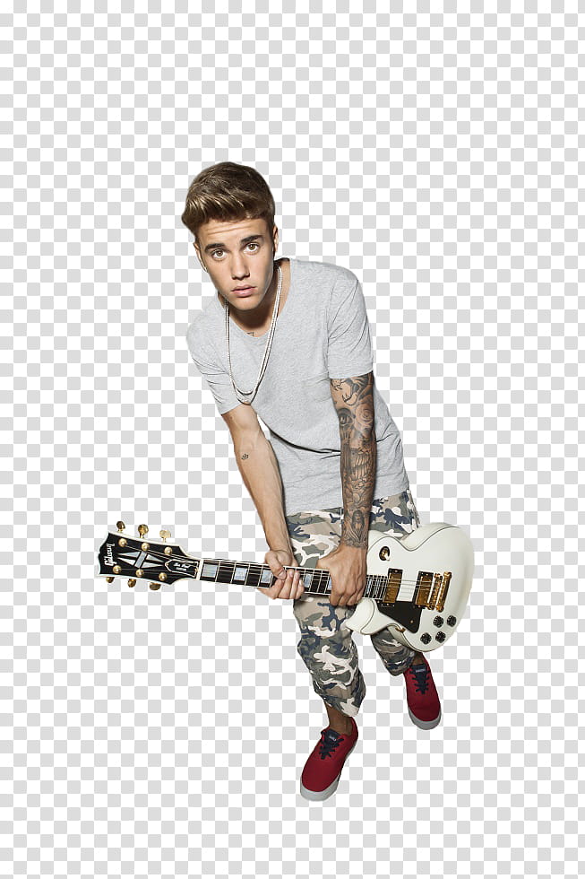 Justin Bieber, Justin Bieber playing guitar transparent background PNG clipart