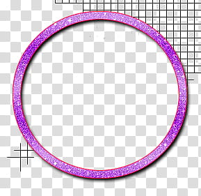 O, round pink ring frame transparent background PNG clipart