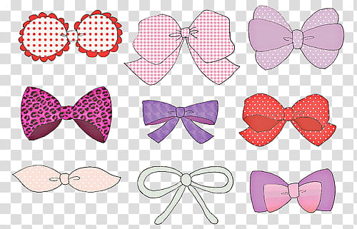 Super  , assorted-color bow-ties transparent background PNG clipart