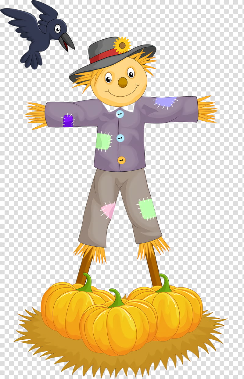 cartoon scarecrow fictional character, Cartoon transparent background PNG clipart