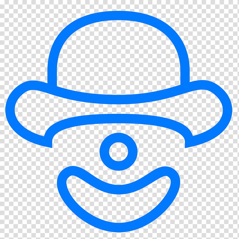 Film Icon, Comedy, Icon Design, Symbol, Bowler Hat, Humour, Blue transparent background PNG clipart